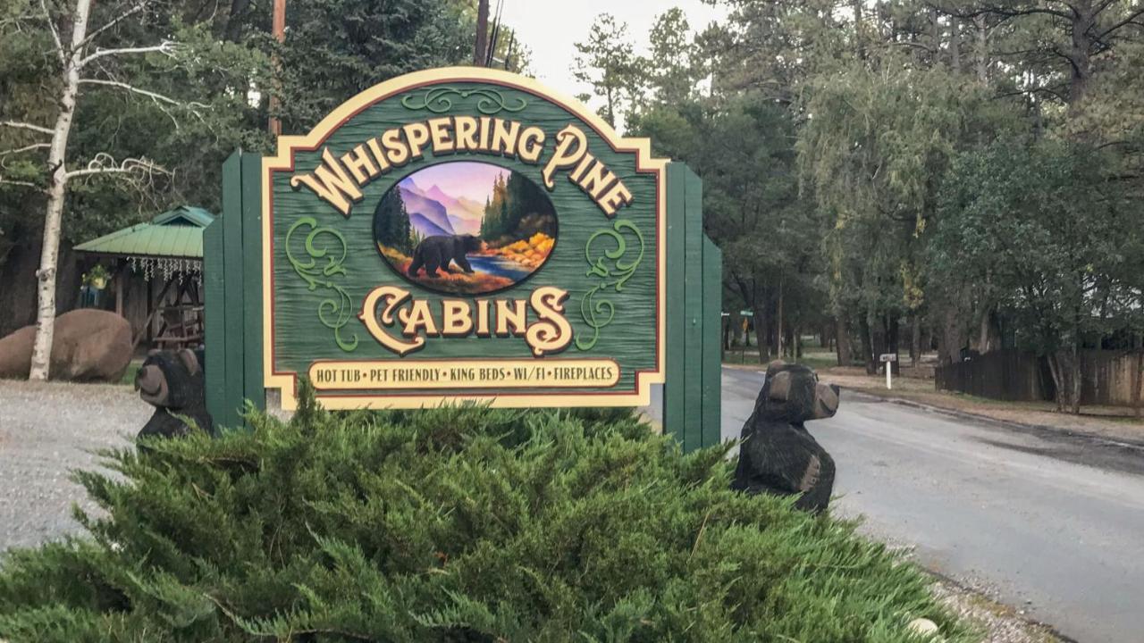 Whispering Pine Cabins Ruidoso Exteriör bild